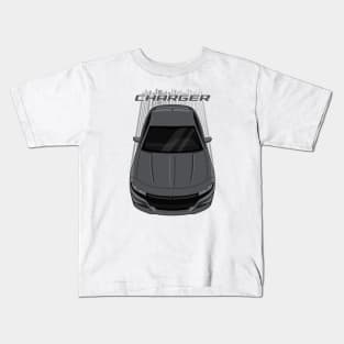 Dodge Charger 2015-2021 - Granite Grey Kids T-Shirt